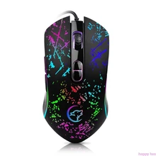 USB Проводная оптическая Механическая игровая мышь Регулируемая 3200 dpi ПК ноутбук мыши для Windows 2000 XP Win7 Win8