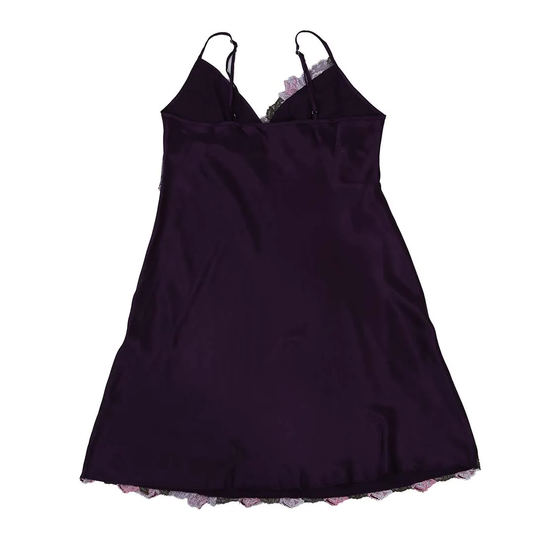Новая женская ночная рубашка женская шелковая ночной пеньюар ночное белье Халаты размер 12
