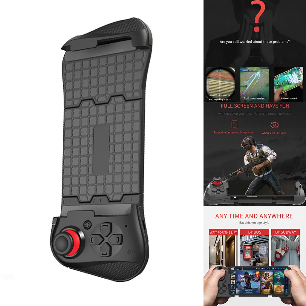 Мобильный игровой контроллер геймпад для PUBG смартфон игровой геймпад игровой Bluetooth контроллер для мобильного телефона 612#2