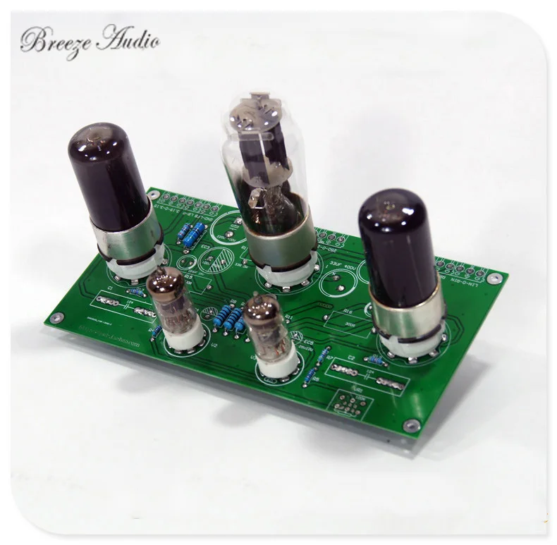 Плата усилителя мощности breeze audio 6J1/6AK5 push 6P6P/6V6 одноконтурная трубка 5Z4P силовой