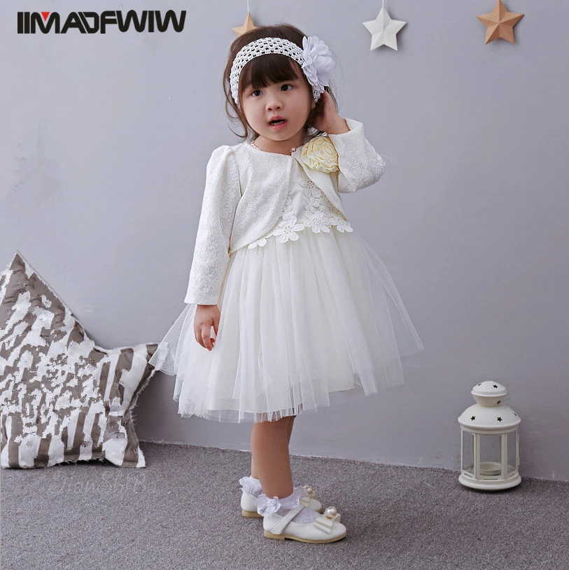 

Baby Cotton Lace Super Soft Yarn Dress Infant Dress Princess Girls Sleeveless Dress Color White For 2019 Spring Summer