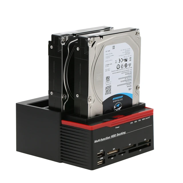 Station d'accueil externe Triple Sata Ide Hdd 2.5''/3.5'' lecteur