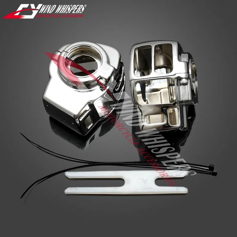 Motorcycle Handlebar Control Switch Cover housing shell For Harley