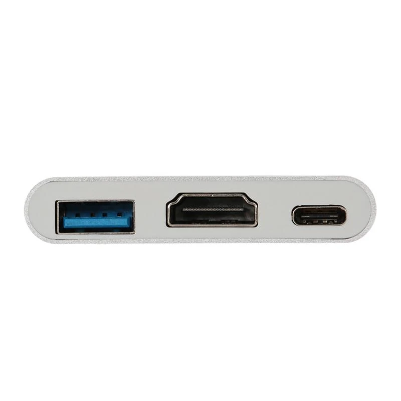 2 шт. USB 3 1 Type C к HDMI цифровой многопортовый адаптер 4K женский порта 0 концентратор и