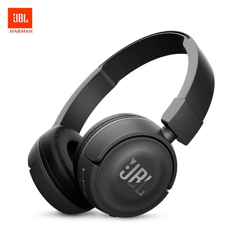 

JBL T450BT Wireless Bluetooth Headphones Flat-foldable On-Ear Headset with Mic Noise Canceling Call & Music Controls On Ear Cup