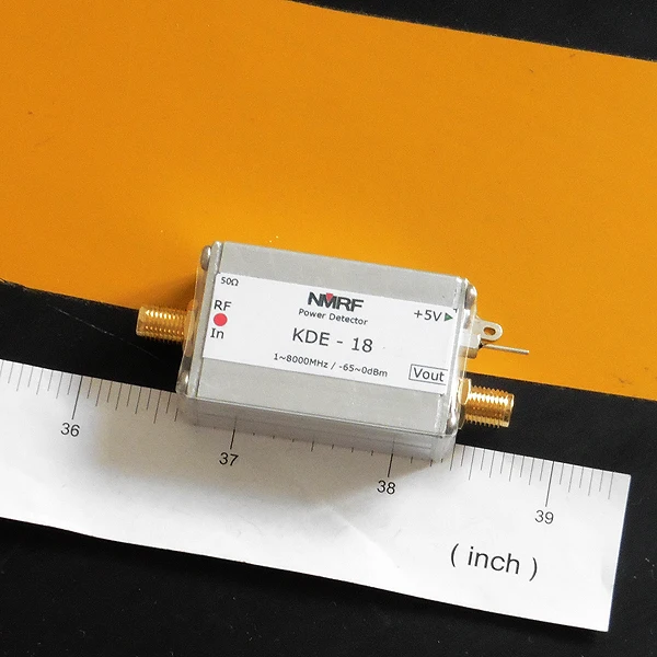 1 шт. 1~ 8000 МГц широкополосный радиочастотный измеритель мощности, активный логарифмический детектор AD8318 модуль
