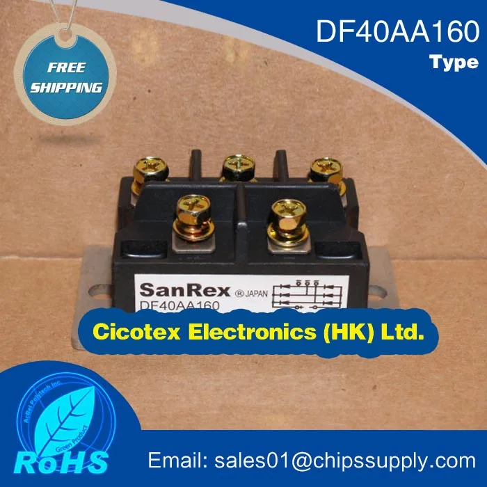 

DF40AA160 MODULE DIODE THREE PHASES BRIDGE TYPE IGBT