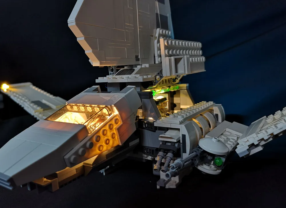 gidsel dukke Antologi LED Light Kit For lego 75094 and 07101 star wars the Imperial Shuttle  Tydirium building (only light included)