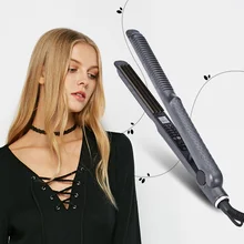 Gustala Pro электронные щипцы для завивки волос бигуди контроль температуры титановые гофрированные щипцы волны железные инструменты Быстрый разминка