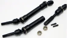 RCSUQARE Hardened Steel Front CVD axles set for Traxxas Slash Stampede 4x4 Rally