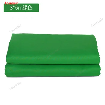 

Background cloth 3*6 M photography cotton photo cloth green cloth Shooting solid color keying cloth background paper CD50 T03