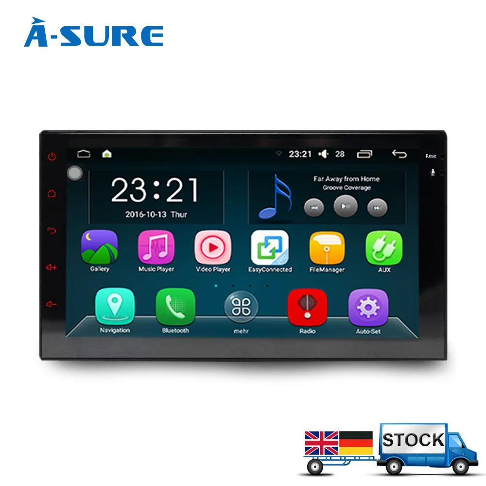 A Sure Android 5.1.1 DAB+ Double GPS Universal ISO 2 Din ...