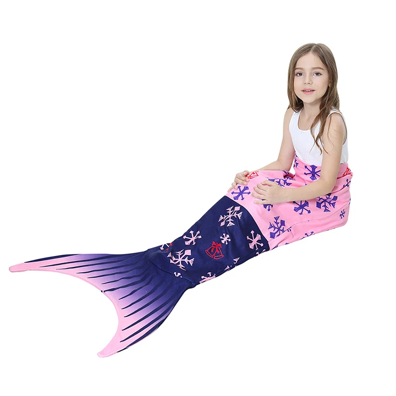 

Mermaid Tails Blanket Warm Seasons Bags Friends Gift For Sleeping Bedroom For Best Family Apply To All