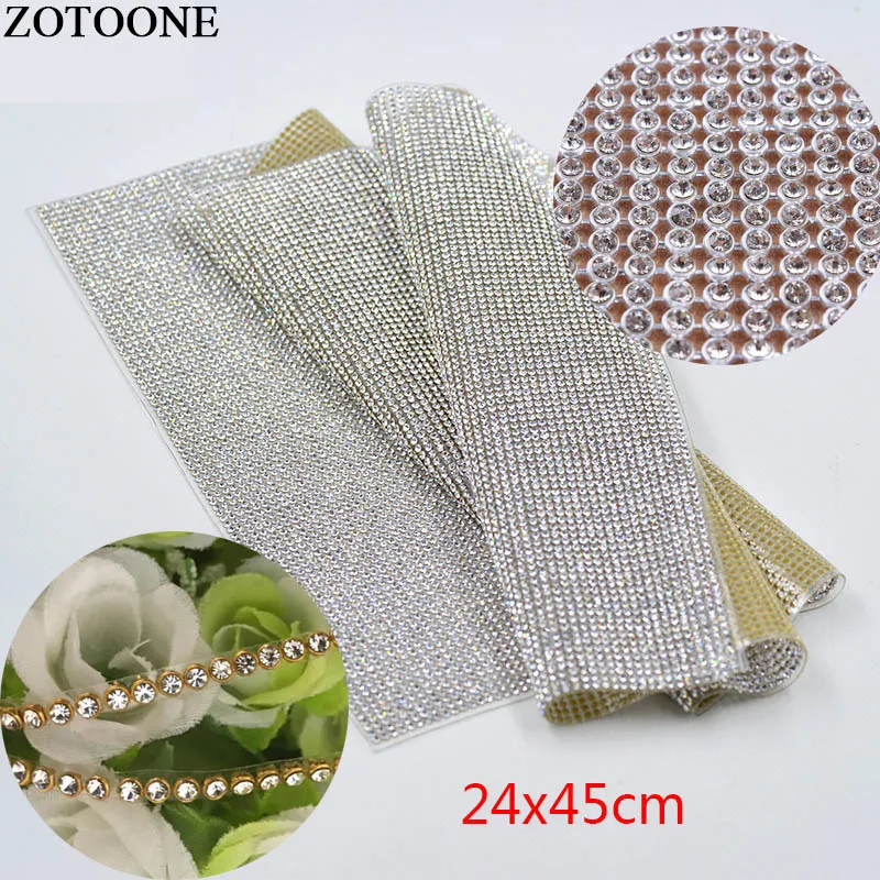 

Prajna SS8 24X45CM Cut Root Hot Fix Rhinestone Crystal Cup Chain Resin Applicator Gliter Apparel Accessory Wedding Dress Tape D1