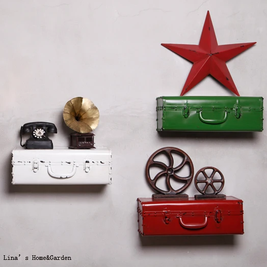 Wall Floating Retro Vintage Metal 