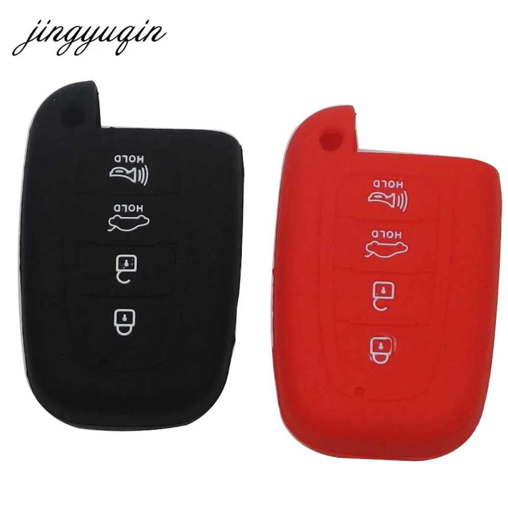 Keyforkess 30 pz/lotto copertura della cassa chiave dell'automobile del Silicone per Hyundai Sonata Elantra Veloster Tucson Elantra Kia Sportage R Sorento 4BTN 6 1DSwarehouse74831 -