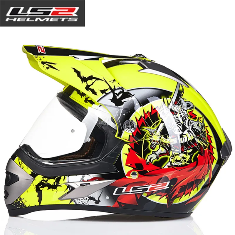 Новое поступление capacete casco LS2 moto cross шлемы профессиональные мужские внедорожные moto rcycle шлем грязный велосипед ралли гоночный Мото шлем - Цвет: 11