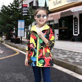 

Big Sale 2019 Children Clothes Baby Girls Jackets Autumn Spring Outwear Jackets Girls Cute Coat Kids Girls Windbreaker Clothes
