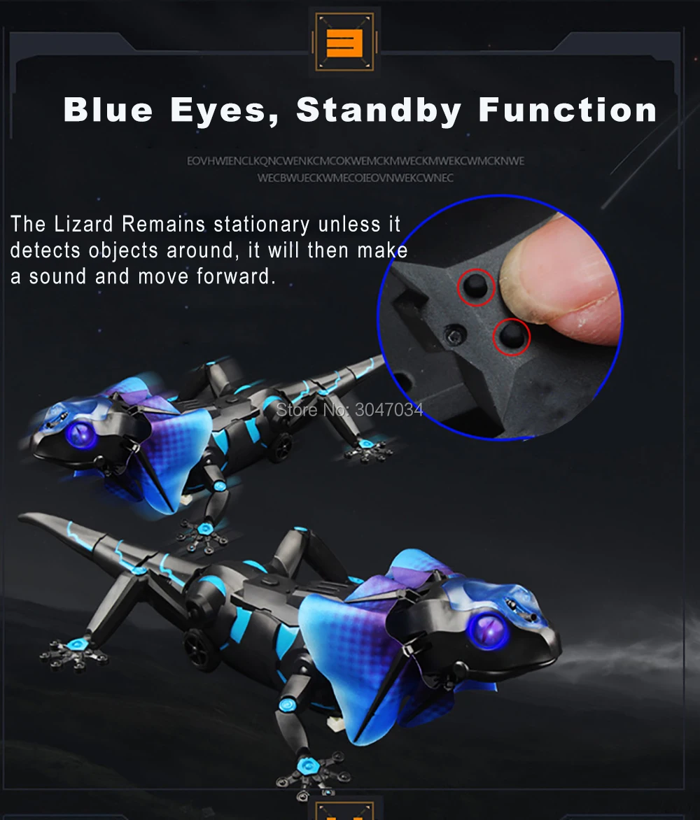 Infrared Remote Control Lizardbot-5
