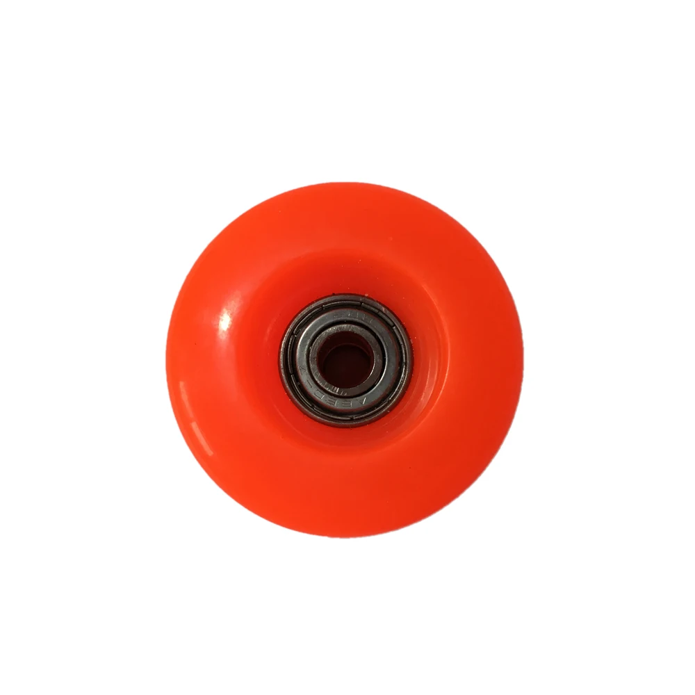 قطعة واحدة عجلة 82A مزدوجة خط أحذية التزلج الأسطوانة بو ABEC-7x2 عالية مرونة 58 ملليمتر x 33 ملليمتر ارتداء مقاومة