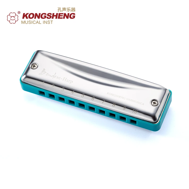KONGSHENG диатоническая Губная гармошка с 10 отверстиями для рта высококачественный