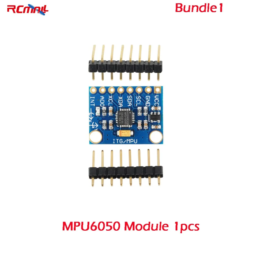 

RCmall 1/5pcs MPU6050 MPU-6050 6DOF IMU Breakout Break-out Board for Arduino Uno GY-521 FZ0120