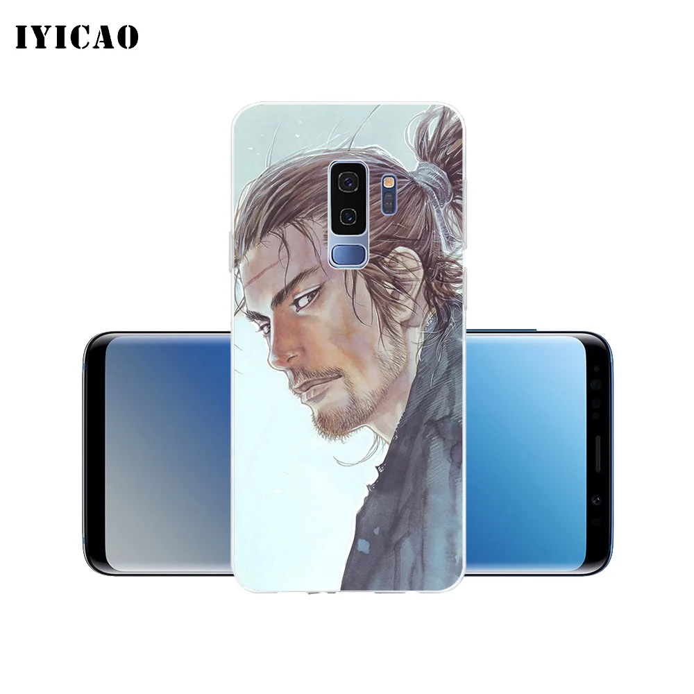 IYICAO Мягкий силиконовый чехол для телефона с рисунком Vagabond Samsung Galaxy S10e S10 S9 S8 Plus S7 Edge