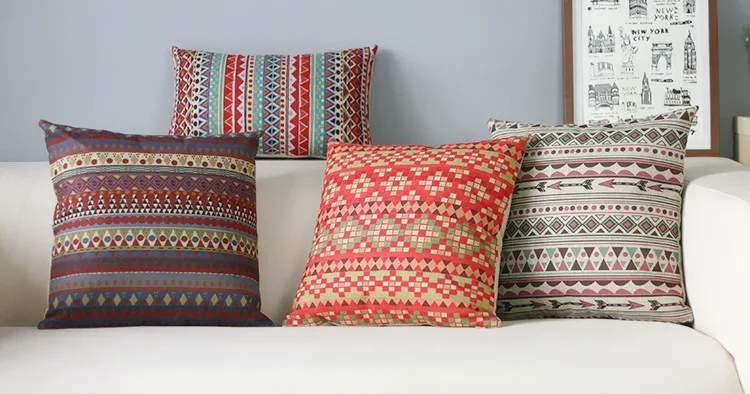 

Nordic Bohemia Pillow s,Colored geometric Pillow Cushion , Pillow home decoration sofa cushions