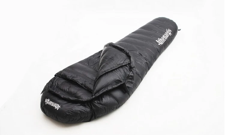Branco para Baixo Ultra-leve para Baixo Bolsa de Dormir Athenaegis Ganso Enchimento Pode Ser Emendado Múmia 1800g 10 Athenaegis 1800g ganso branco para baixo enchimento