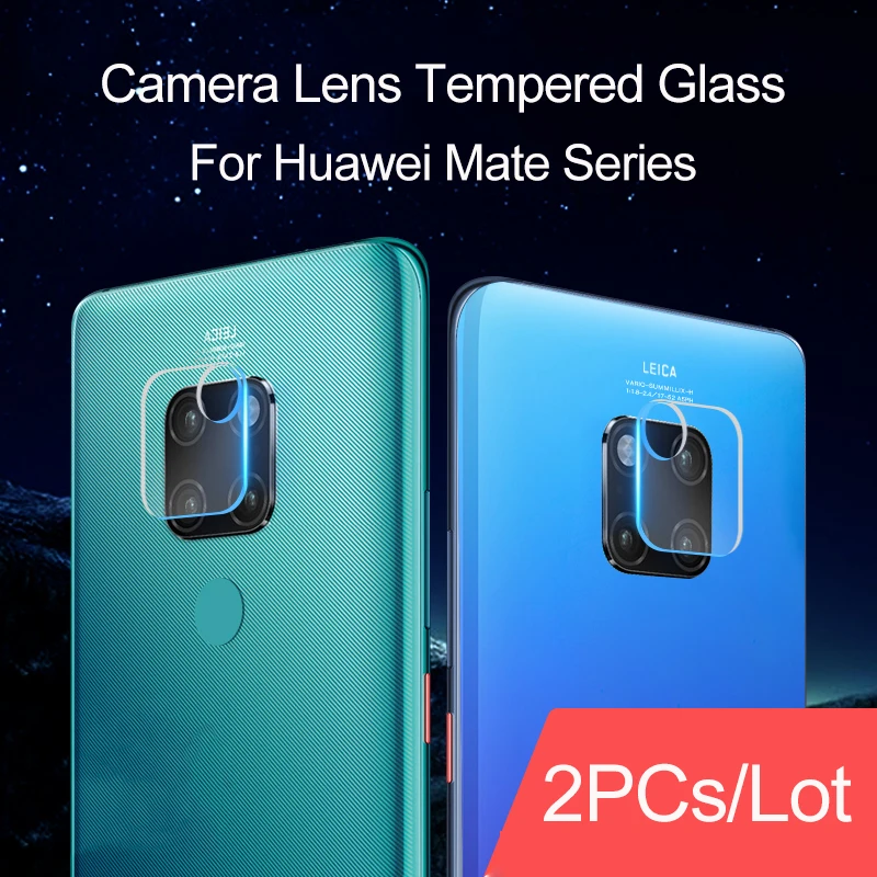 

2 PCs Camera Protective Glass For Huawei Mate 20 10 9 Pro Lite Mate 20 X 5G RS Screen Protector Camera Lens Tempered Glass Film