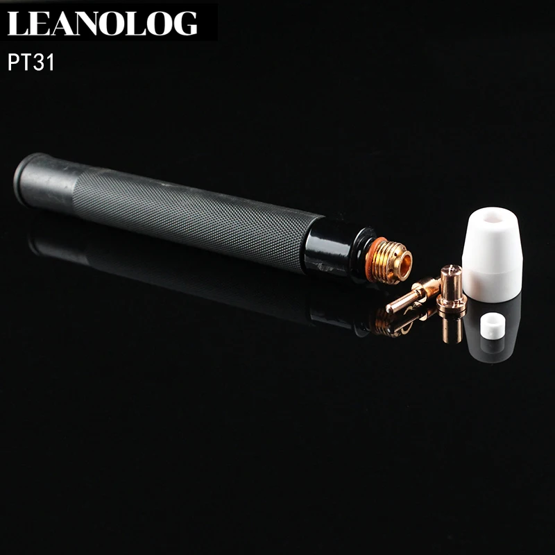 

PT31 Accessories Extended Tips and Long Electrode PT-31 Torch for 40A 50A Air Plasma Cutter and CT520 520TSC Welding Machine