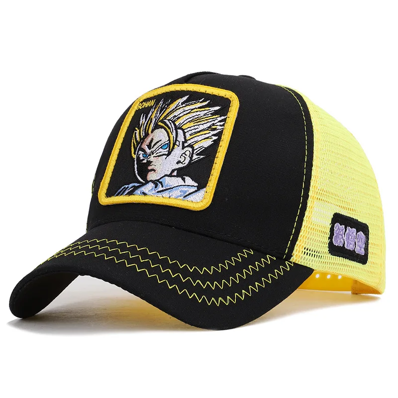 Бренд Dragon Ball Z Goku VEGETA MAJIN бейсболка Snapback для мужчин и женщин Кепка в стиле хип-хоп дальнобойщик папа шляпа высокое качество Прямая