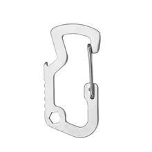 3 шт./лот Альпинист открытый Путешествия D карабин Для Бутылок Многоцелевой Ключ кемпинг комплект инструменты Для Ремонта