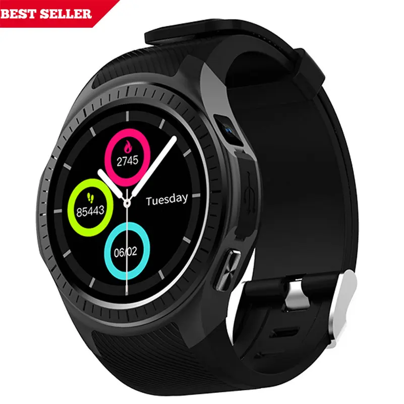 Bluetooth Смарт часы L1 телефон Полный Круглый Круг наручные Smartwatch MTK2502 APK для Apple iPhone 6 6S