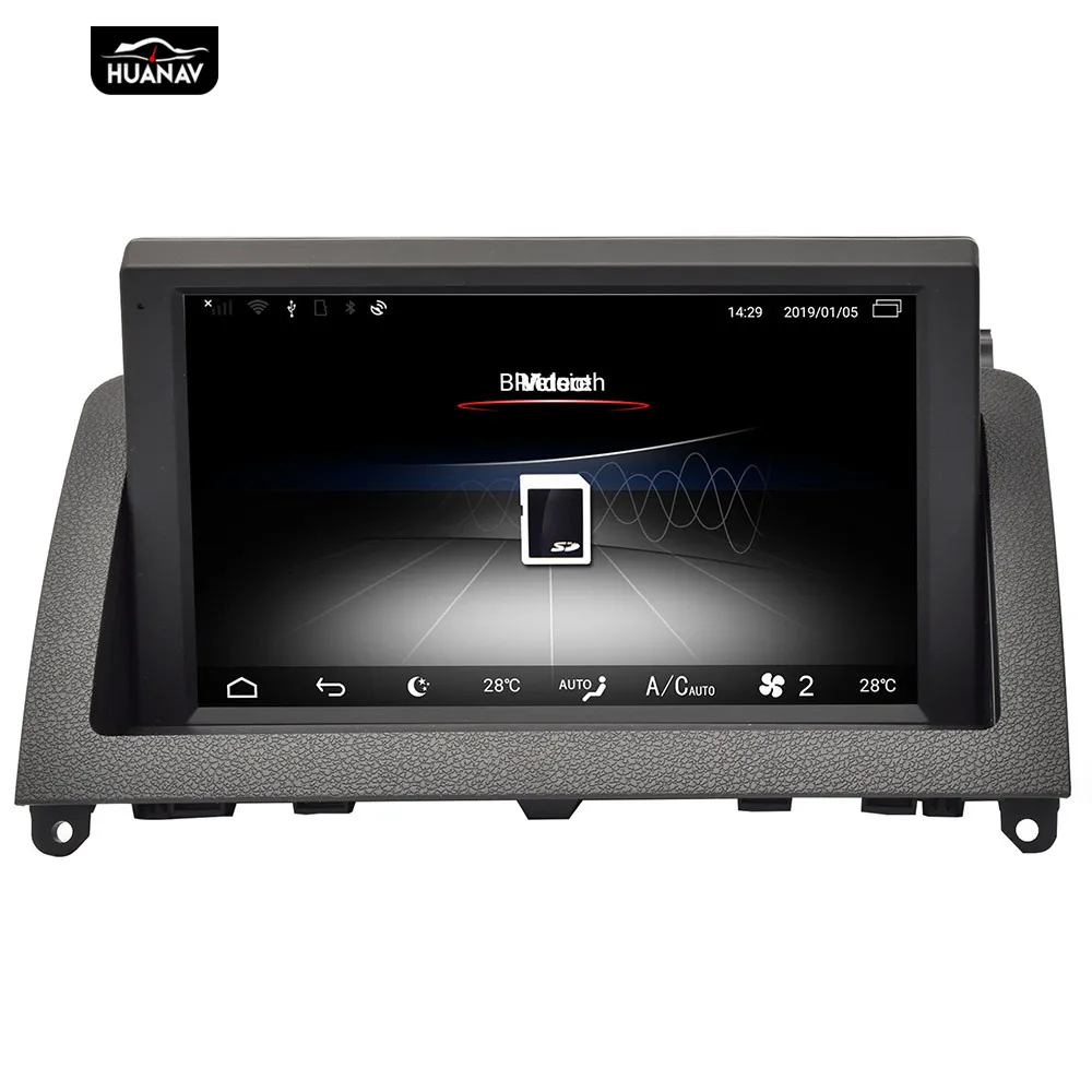 Perfect Android 9 Car DVD player GPS Navigation For Mecerdes Benz C-W204 2007-2011 Auto Radio stereo player multimedia screen head unit 7