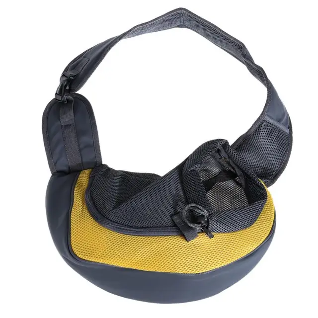 Breathable Dog Front Slings Carrying Bags Mesh Comfortable Travel Shoulder Bag For Dog Puppy Cat Small Pets Backpack Carriers