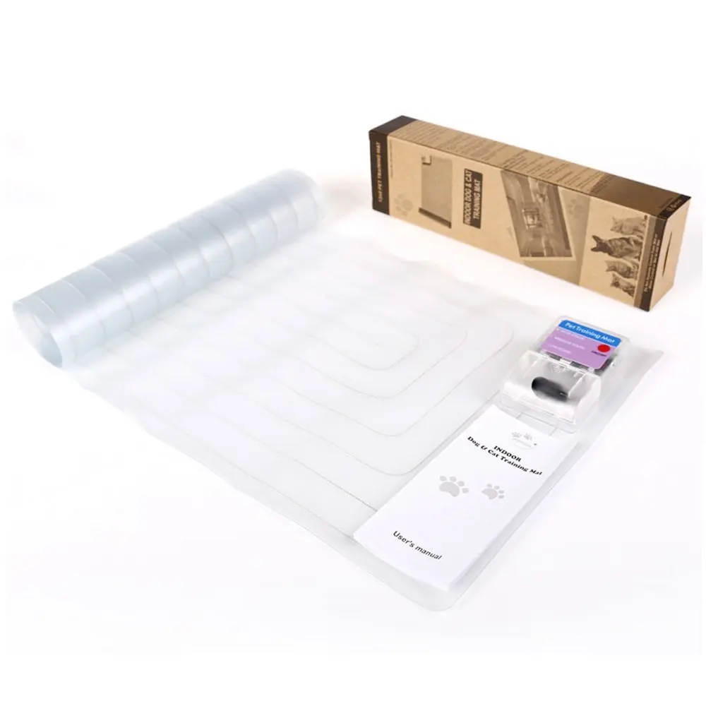 New 30x16 Inch (76.5*40.5 cm) Electronic Pet Training Dog Cat Barrier Repellent Shock Scat Mat