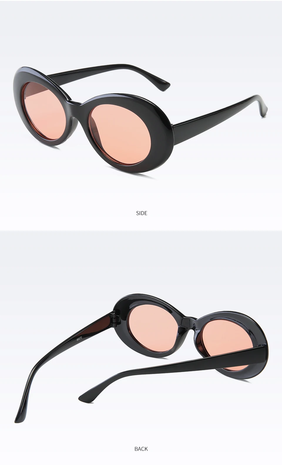 NIRVANA Kurt Cobain солнцезащитные очки, винтажные очки, брендовые дизайнерские овальные очки для мужчин и женщин, Lunette De Soleil Okulary