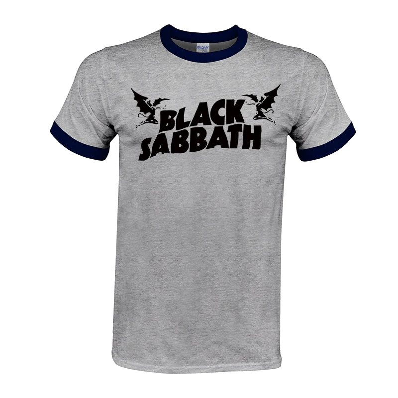 2019 крутая отличная футболка Мужская s черная Sabbath США Тур тяжелая металлическая