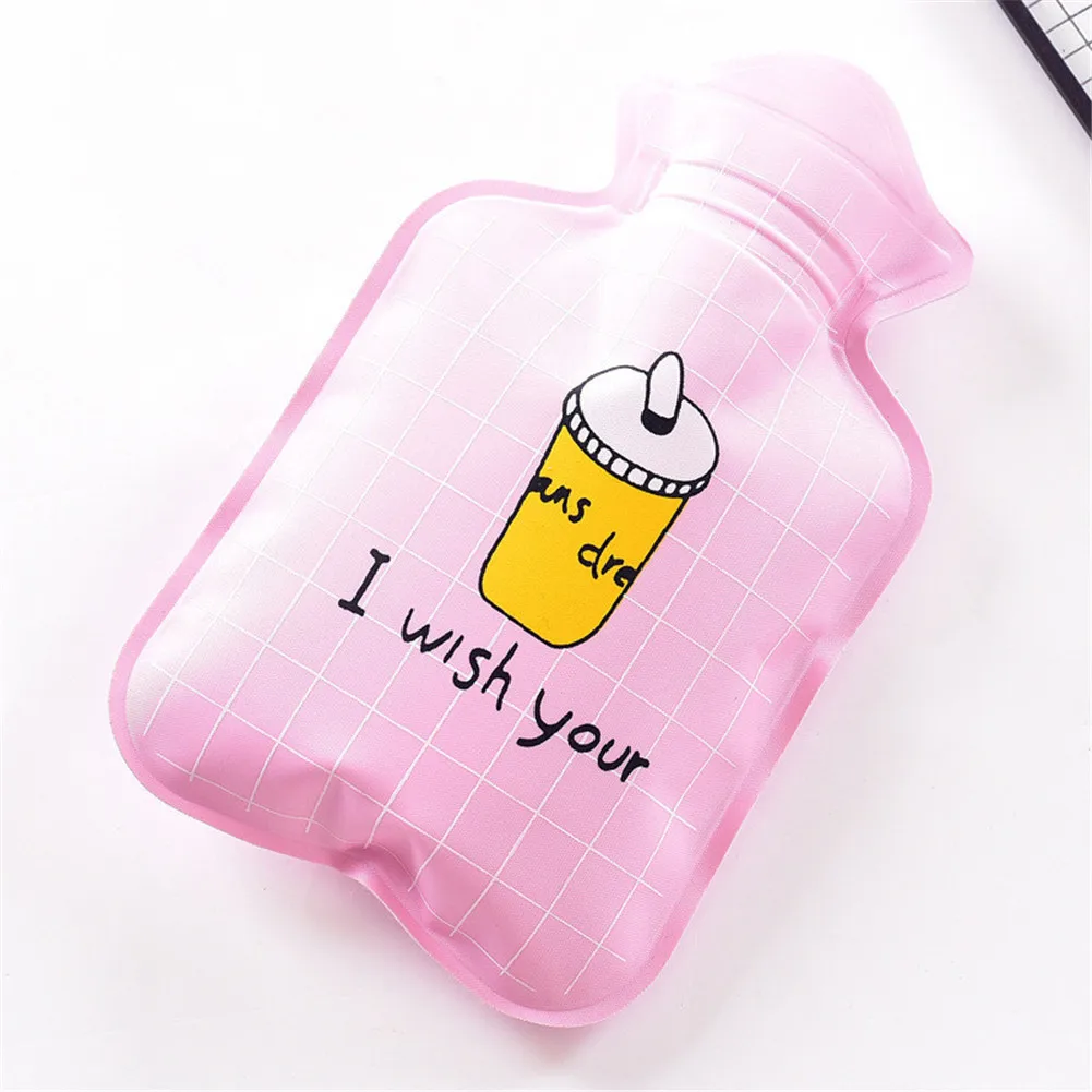 8 Colors Cute Household Warm Items Guatero Safe And Reliable High-quality Washable Hot Water Bottle Bag Wholesale Drop Shipping - Цвет: Красный