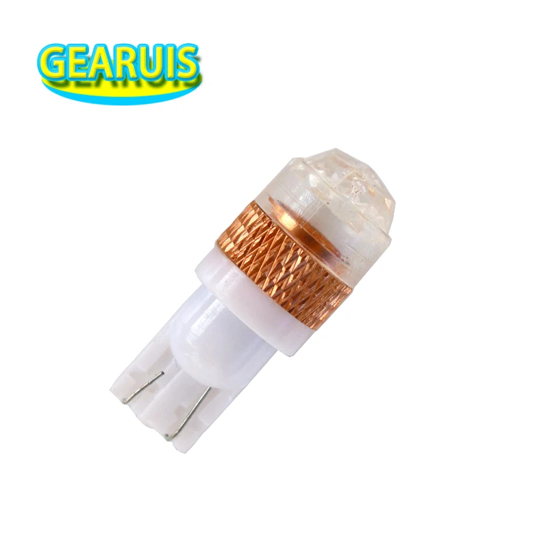 

10Pcs Durable T10 2 SMD 5630 LED Diamond shape 10MA W5W 194 192 168 12V Auto Car Bulb Reading Light License Plate Lights 12V