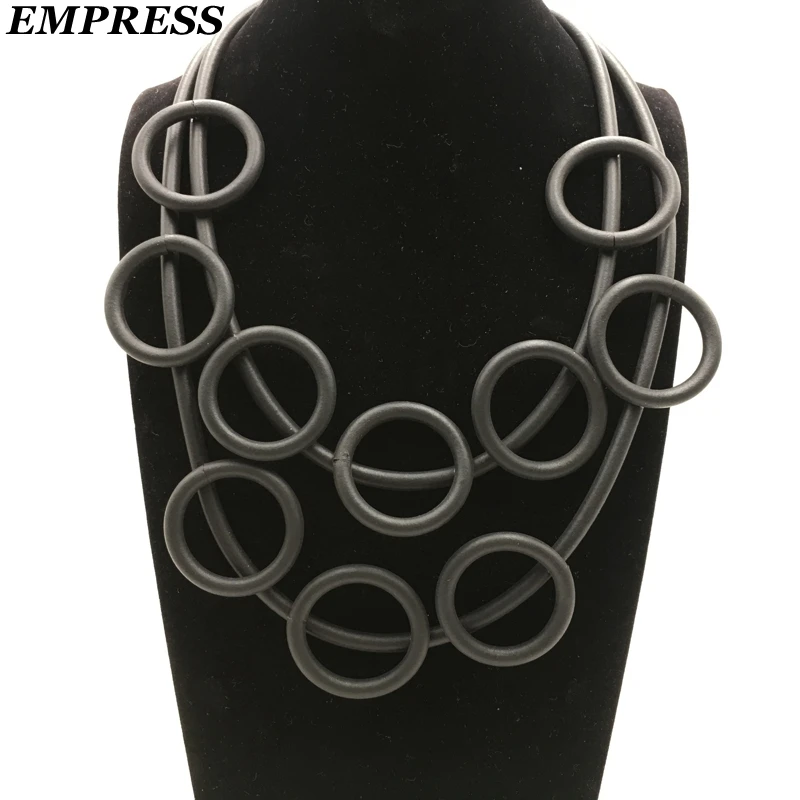 

Empress DIY Jewelry Women's Claims The Glamour Hand-Made Multi-Layer Vintage Soft foam Aluminum Necklace Is a Lucky Necklace.