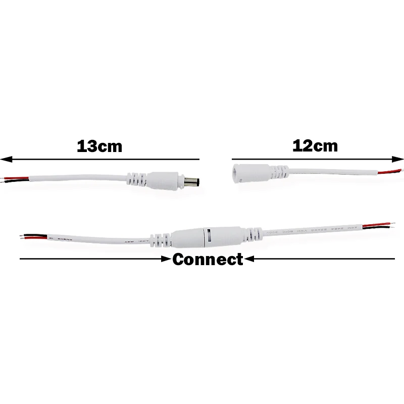 10 пар JST SM 2Pin 3Pin 4Pin DC быстрый разъем провода питание проводка Мужской и Женский штекер Адаптер для светодиодный полосы