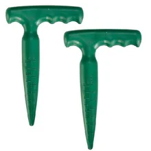 Конический дырокол для почвы мясистое растение для переноса выращивания бурения для садовых цветов бонсай удобрение сеялки устройство