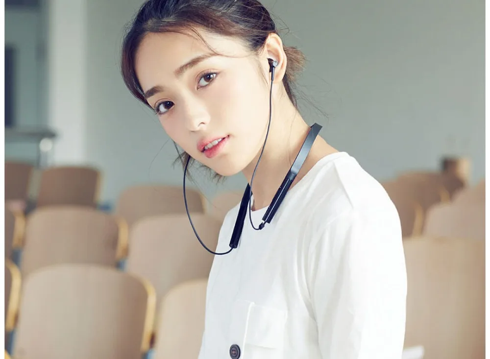  Original Xiaomi Mijia Youth Version Neckband Wireless Bluetooth Earphone HiFi Dynamic Sports Headph