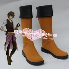 Hakuouki Toudou Heisuke Косплэй Обувь Сапоги и ботинки для девочек на заказ