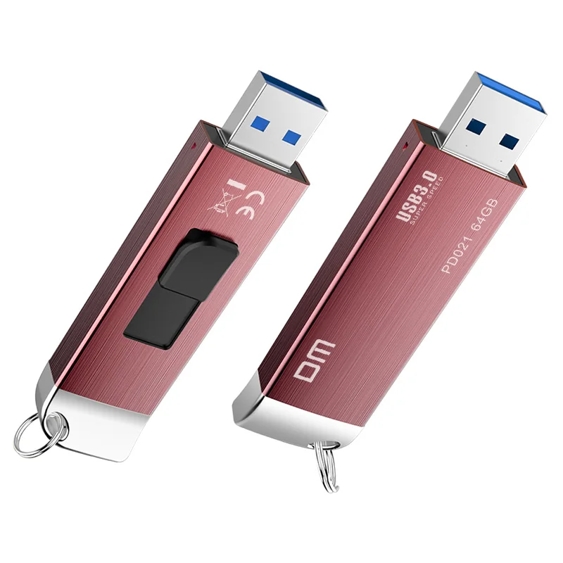DM PD021 USB Flash Drives 64G 32G 16G Metal USB 3.0 High-speed Pen Drive Waterproof Business Pendrive USB Stick Free shipping