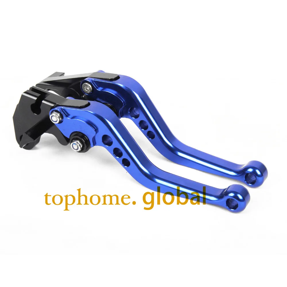 Синие короткие тормозные рычаги сцепления для TRIUMPH TDAYTONA 955i 1997 - 2003 CNC регулируемые