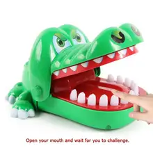 Детские игрушки-клещи, большой игрушечный крокодил, забавные Вечерние игры для тестирования на удачу, практичные приколы, 16 см, подарок на день рождения