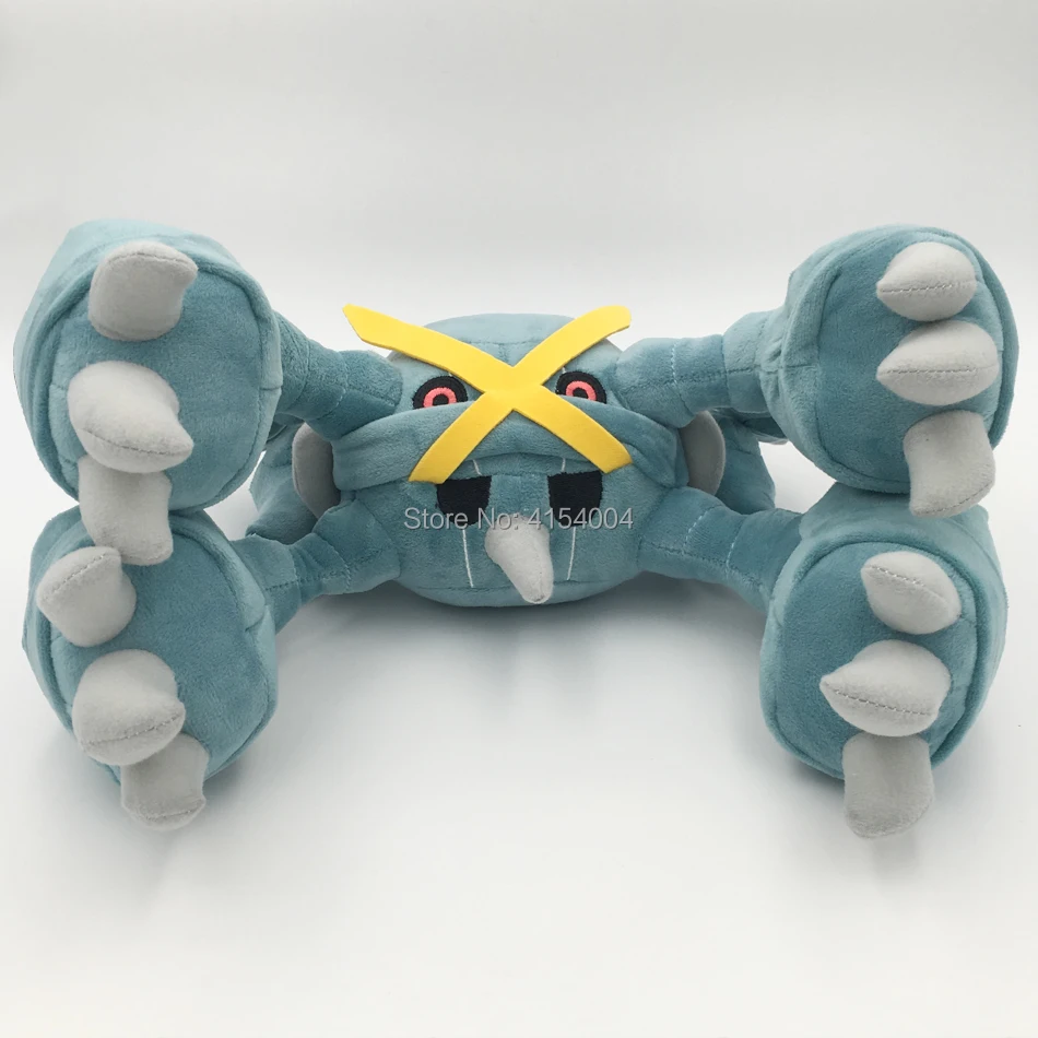 10 шт./лот аниме Peluche Metagross Мега Эволюция плюша мультфильм куклы Горячие Рождественский подарок детские игрушки для детей 24 см